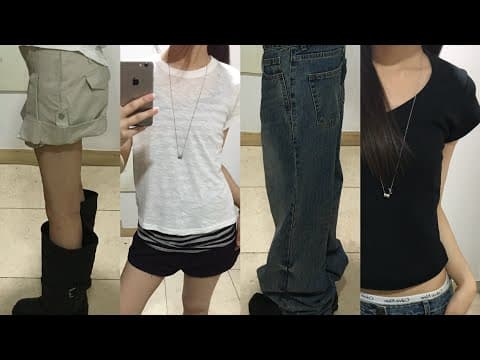 무신사 여름 데님 팬츠 빈티지 블루 일자 부츠컷 놓치면 아쉬워요